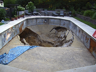sinkhole repair central pa