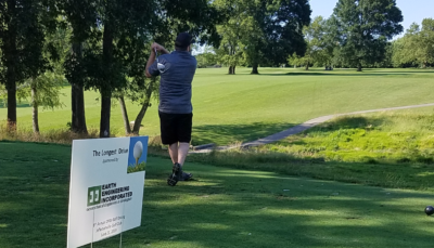 At the 6th Annual DVGI Golf Outing, EEI Sponsors the Longest Drive